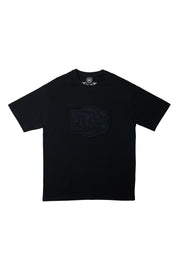 Embossed Patch T-Shirt - Black