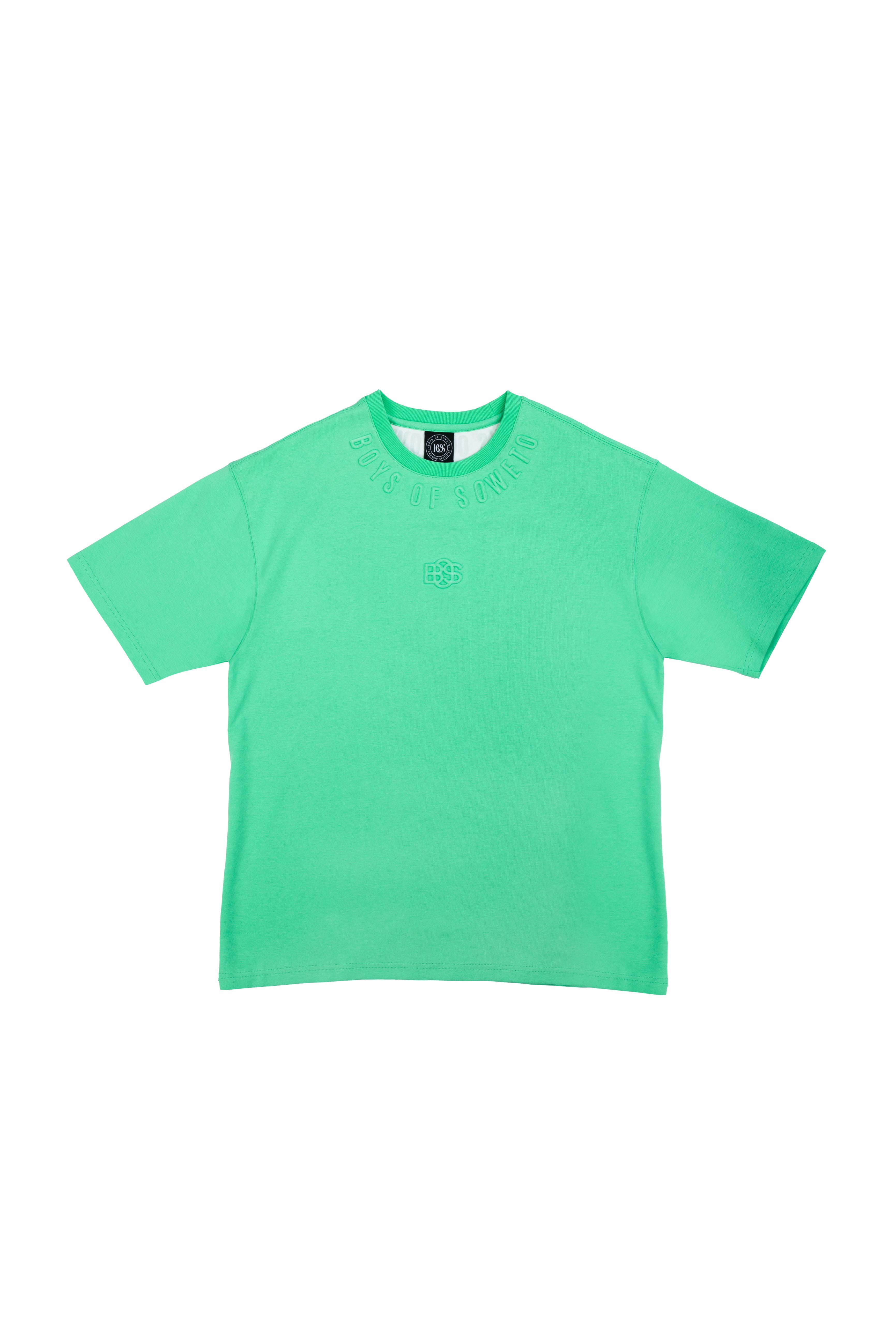 Embossed  T-Shirt - Green